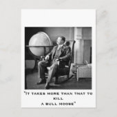 President Teddy Roosevelt  Witte Huis Briefkaart (Voorkant)