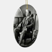 President Teddy Roosevelt  Witte Huis Keramisch Ornament (Rechts)