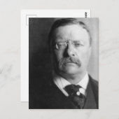  President Theodore Roosevelt Briefkaart (Voorkant / Achterkant)