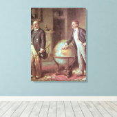 President Theodore Roosevelt Canvas Afdruk (Insitu (Houten vloer))