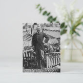 President Theodore Roosevelt in Wyoming Briefkaart (Staand voorkant)