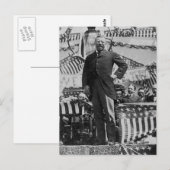 President Theodore Roosevelt in Wyoming Briefkaart (Voorkant / Achterkant)