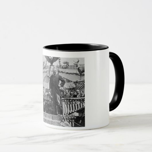 President Theodore Roosevelt in Wyoming Mok (Voorkant rechts)