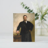 President Theodore Roosevelt John Singer Sargent Briefkaart (Staand voorkant)