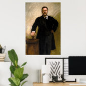 President Theodore Roosevelt John Singer Sargent Poster (Thuiskantoor)