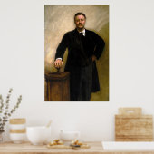 President Theodore Roosevelt John Singer Sargent Poster (Keuken)