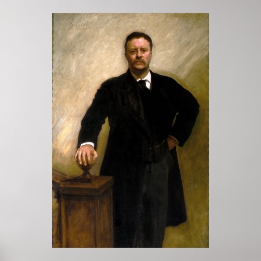 President Theodore Roosevelt John Singer Sargent Poster (Voorkant)