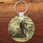President Theodore Roosevelt over 1903 Sleutelhanger (Voorkant)