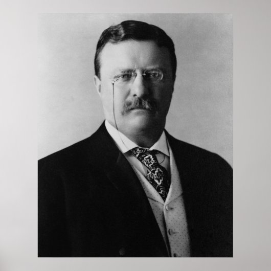 President Theodore Roosevelt Portait Poster (Voorkant)
