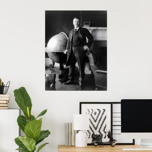President Theodore Roosevelt Poster (Thuiskantoor)