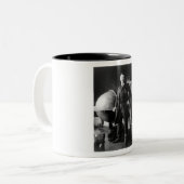 President Theodore Roosevelt Tweekleurige Koffiemok (Voorkant links)