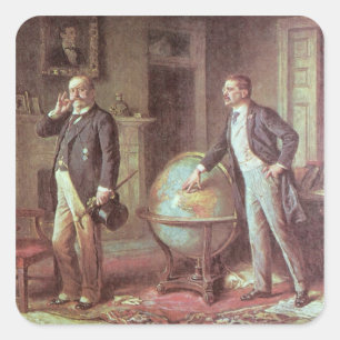 President Theodore Roosevelt Vierkante Sticker