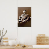  President Theodore Teddy Roosevelt Poster (Keuken)