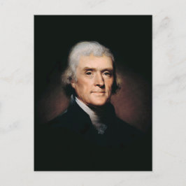 President Thomas Jefferson Briefkaart