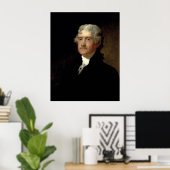 President Thomas Jefferson Poster (Thuiskantoor)