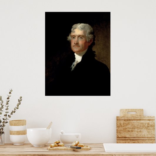 President Thomas Jefferson Poster (Keuken)
