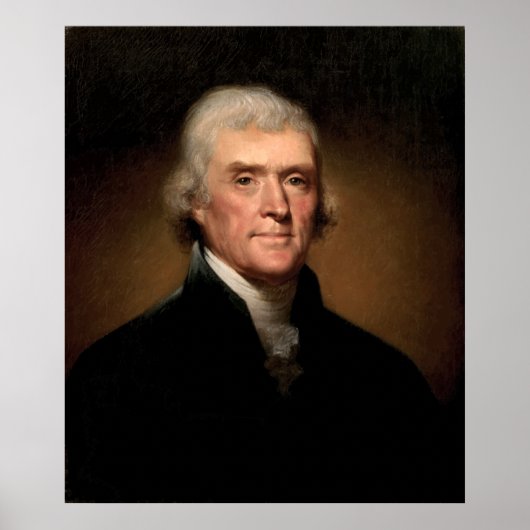 President Thomas Jefferson Poster (Voorkant)