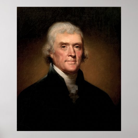 President Thomas Jefferson Poster (Voorkant)