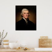 President Thomas Jefferson Poster (Keuken)