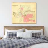 President Township Canvas Afdruk (Insitu (Slaapkamer))