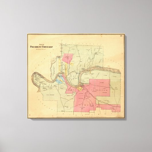 President Township Canvas Afdruk (Voorkant)