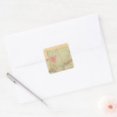 President Township Vierkante Sticker (Envelop)
