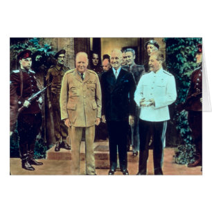 President Truman en Joseph Stalin