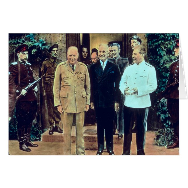 President Truman en Joseph Stalin (Voorkant Horizontaal)