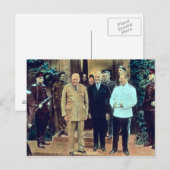 President Truman en Joseph Stalin Briefkaart (Voorkant / Achterkant)