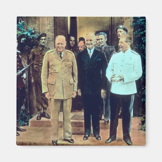 President Truman en Joseph Stalin Magneet (Voorkant)