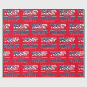 President Trump 2020 Keep America Great America Cadeaupapier (Vlak)