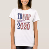 President Trump 2020 kreeg mijn stem T-shirt (Voorkant)