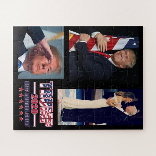 President Trump - 2020 Legpuzzel (Horizontaal)