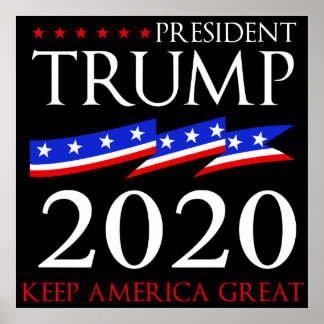 President Trump 2020 Poster
