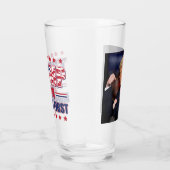 President Trump 2024 Glas (Rechts)