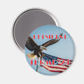 PRESIDENT TRUMP 2024 MAGNEET (Voorkant / Achterkant)