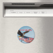 PRESIDENT TRUMP 2024 MAGNEET (Insitu (Vaatwasser))