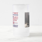 President Trump 2024 Matglas Bierpul (Center)