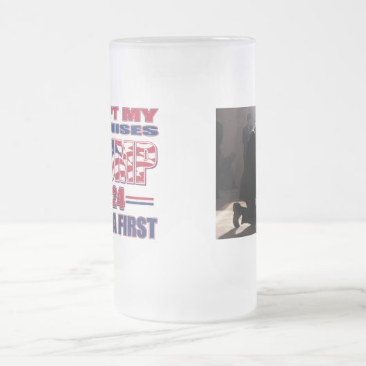 President Trump 2024 Matglas Bierpul (Center)