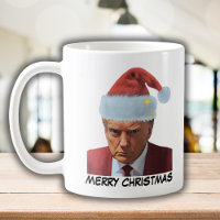 President Trump 2024 Mok schot Vrolijk kerstfeest
