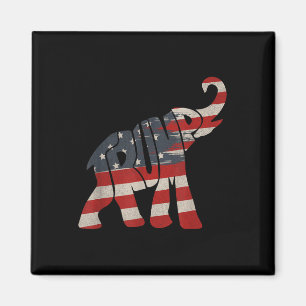 President Trump 2024 Republikeinse Olifant Trump Magneet