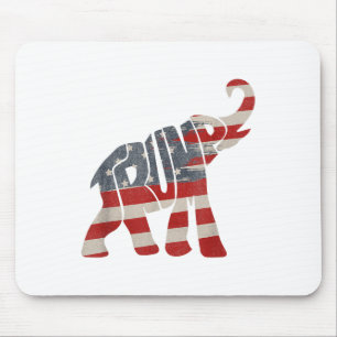 President Trump 2024 Republikeinse Olifant Trump Muismat