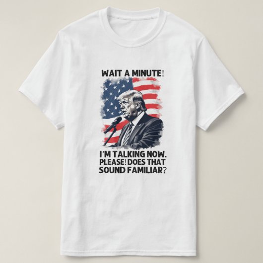 President Trump 2024 T-shirt (Design voorkant)