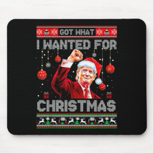 President Trump 2024 Zwart Uni-volwassenen Winter  Muismat