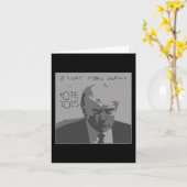 President Trump 2025 Genius Kaart (Gele Bloem)
