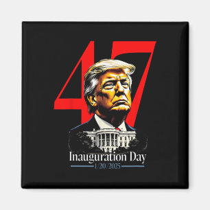 President Trump 2025 inauguratie dag  Magneet