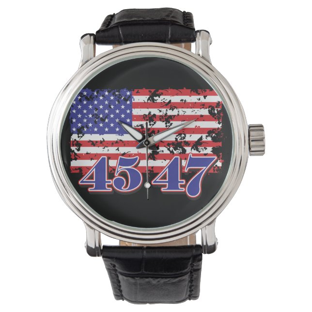 President Trump 45-47 Horloge (Voorkant)