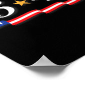 President Trump 45 47 nummers als 45e en 47e Poster (Hoek)