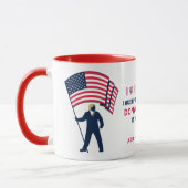 President Trump-aanhanger Republikeins geschenk 20 Mok (Links)