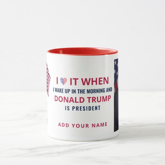 President Trump-aanhanger Republikeins geschenk 20 Mok (Midden)